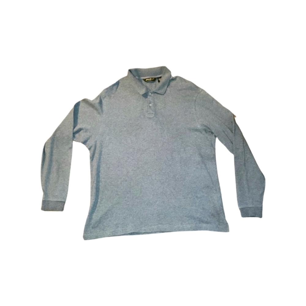 Eddie Bauer long sleeve polo sweater